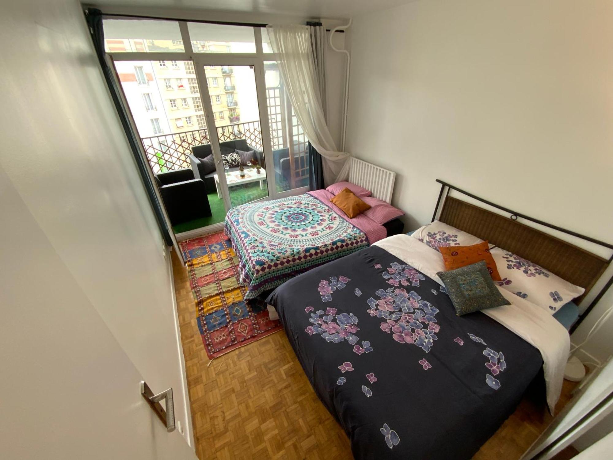Chambre Chez L'Habitant Pres De Tour Eiffel Paříž Exteriér fotografie